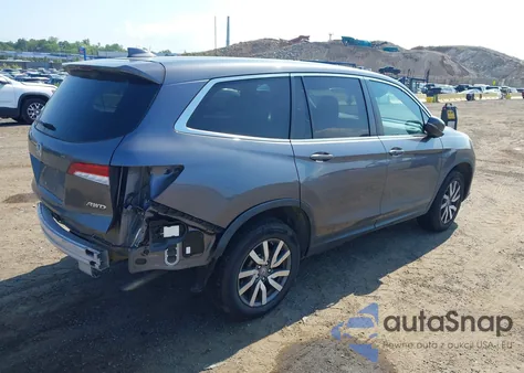 2019 Honda Pilot Ex-L z USA, uszkodzony, nr VIN 5FNYF6H5XKB100616